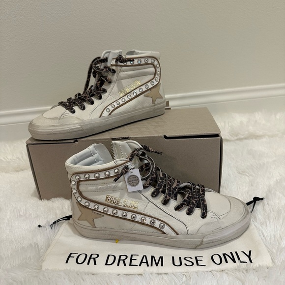 “SWAROVSKI Golden Goose SLIDE - Size 39 - Picture 8 of 10